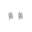 18K White Gold Pendant Necklace Set w/ 0.36 Carat Diamonds (5gm)