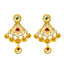 22K Yellow Gold, Emerald, Ruby, & CZ Necklace Set (89.1gm)