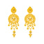 22K Yellow Gold & Beaded Filigree Necklace Set (66.1gm)