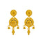22K Yellow Gold & Beaded Filigree Necklace Set (58.2gm)