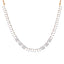 18K Rose Gold & 1.72ct Diamond Necklace (9.57gm)
