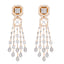 18K Rose Gold & 3.41ct Diamond Necklace Set (33.7gm)