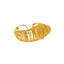 22K Yellow Gold Full Finger Ring (12gm)