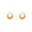22K Yellow Gold Hoop Earrings (5.6gm)