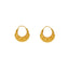 22K Yellow Gold Hoop Earrings (7.2gm)