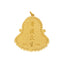 22K Yellow Gold Buddha Pendant (36.2gm)
