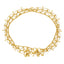 22K Yellow Gold Beaded Anklet Set (18gm)