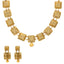 22K Yellow Gold Antique Necklace Set (39.2gm)