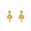 22K Yellow Gold Antique Necklace Set (58.4gm)