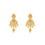 22K Yellow Gold Antique Necklace Set (49.3gm)