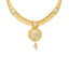22K Yellow Gold Antique Necklace Set (40.9gm)