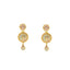 22K Yellow Gold Antique Necklace Set (40.9gm)