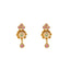 22K Yellow Gold Antique Necklace Set w/ Emerald & Ruby (38.2gm)