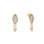 22K Multi-Tone Gold Pendant Set (10.3gm)
