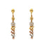 22K Multi-Tone Gold Beaded Jewelry Set (51.6gm)
