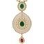 22K Yellow Gold , Emerald, Ruby, & CZ Jewelry Set (96.6gm)