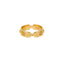 22K Yellow Gold & CZ Ring (9.7 grams)
