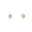 22K Yellow Gold & CZ Fancy Pendant Set (6.3gm)