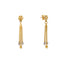 22K Yellow & White Gold Beaded Necklace Set (29.1gm)