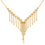 22K Yellow Gold Chandelier Necklace Set (25.9gm)