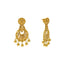 22K Yellow Gold Beaded Filigree Necklace Set (63.2gm)