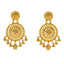 22K Yellow Gold Beaded Filigree Necklace Set (56.4gm)