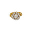 22K Yellow Gold & CZ Ring (2.7gm)