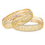 22K Yellow & White Gold Bangle Set of 2 (48.2gm)