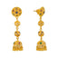 22K Yellow Gold Meenakari Jewelry Set (86.9gm)