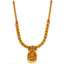 22K Yellow Gold, Emerald & Ruby Antique Jewelry Set (93.4gm)