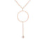 0.07ct 14k Rose Gold Diamond Pendant - Virani Jewelers
