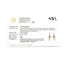 18K Multi Tone Gold Diamond Earring & Necklace Set W/ VVS Diamonds and Rubies on Flower Accents - Virani Jewelers