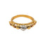 18K Multi Tone Gold Jewelry Set W/ Clustered, Glass Blast & Diamond Shaped Bead Ball Accents - Virani Jewelers