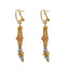 18K Multi Tone Gold Jewelry Set W/ Rounded Textured Bead Ball Accents - Virani Jewelers