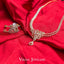 7.03CT Statement Diamond Necklace and Earrings set in 18K Yellow Gold
