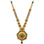 An image of the Vasudha 22K gold necklace from Virani Jewelers.