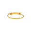 22K Yellow Gold Baby Bangles Set of 2 W/ Adjustable Bands - Virani Jewelers