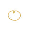 22K Yellow Gold Opulent Link Peace Baby Bracelet W/ Curvature Design, 2.3 grams - Virani Jewelers