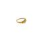 22K Multi Tone Gold Baby Ring W/ Three Slanted Stone Accents - Virani Jewelers
