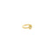 22K Multi Tone Gold Baby Ring W/ Diamond Cutting & Clover Design - Virani Jewelers