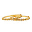 22K Yellow Gold Beaded Meenakari Bangles Set of 2 (34.9 grams)