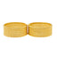 22K Yellow Gold Bimala Cuff Bangle Set Of 2 - Virani Jewelers