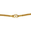 An image of the double hook closure of the 22K gold chain from Virani Jewelers.