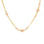 22K Gold Chain with Rose Gold Accented balls, 28 inches - Virani Jewelers