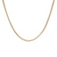 22K Multitone Gold Chain W. Length 18inches - Virani Jewelers
