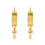 22K Yellow Gold Chanda Curved Earrings - Virani Jewelers