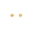 22K Yellow Gold Pointed Ribbed Studs - Virani Jewelers