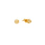 22K Yellow Gold Pointed Ribbed Studs - Virani Jewelers