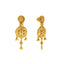 22K Yellow Gold Indali Earrings - Virani Jewelers