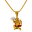 22K Multi-Tone Gold Hanuman Pendant - Virani Jewelers